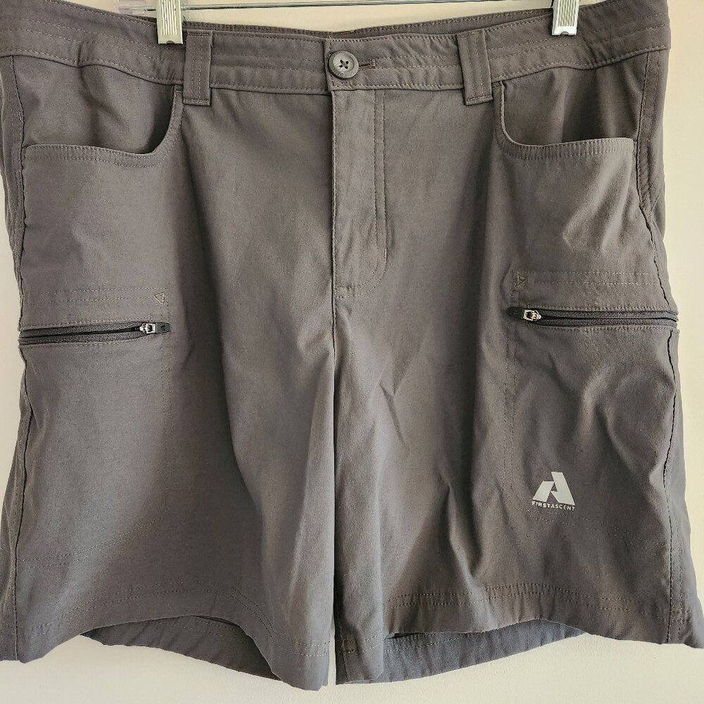 Dark grey First Ascent Eddie Bauer shorts